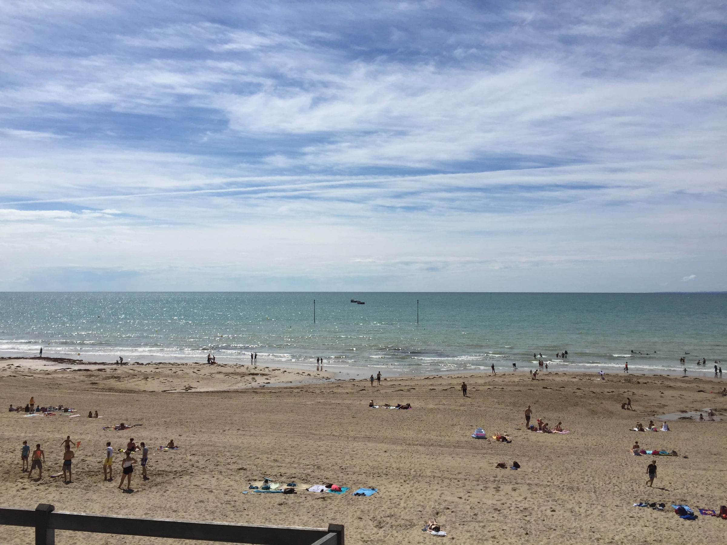 une retenue d'eau