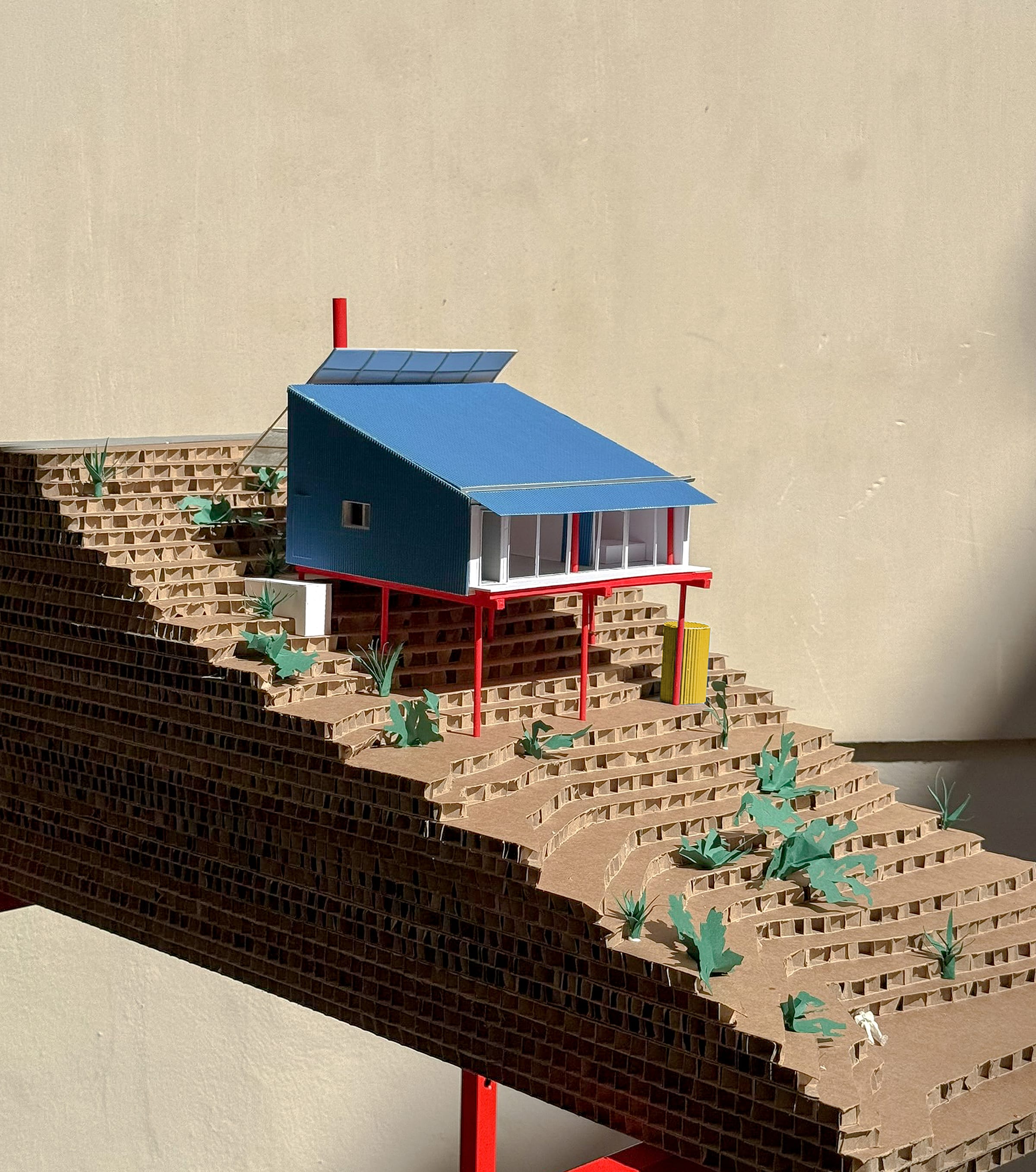 house on a slope 2